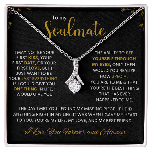 To My Soulmate | I Love You, Forever & Always - Alluring Beauty necklace