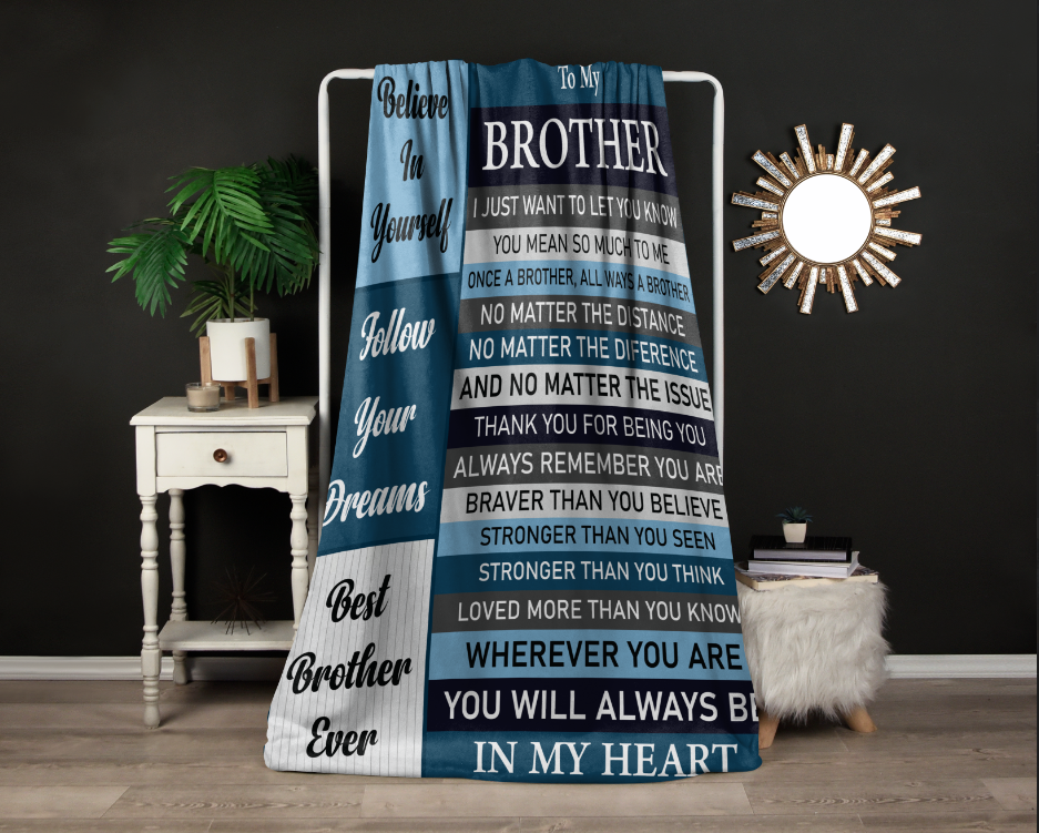 To My Brother | FLM Arctic Fleece Blanket 50x60