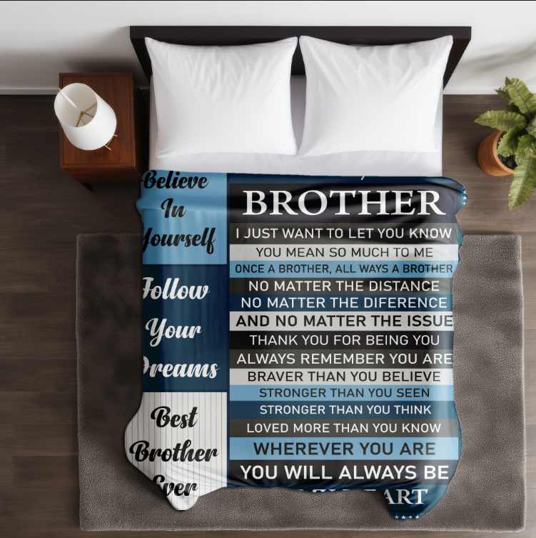 To My Brother | FLM Arctic Fleece Blanket 50x60